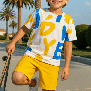 طقم صيفي للأولاد