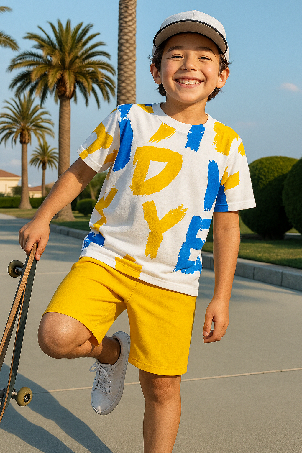 طقم صيفي للأولاد