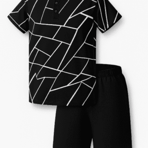 طقم أطفال عصري بلمسة شبابية